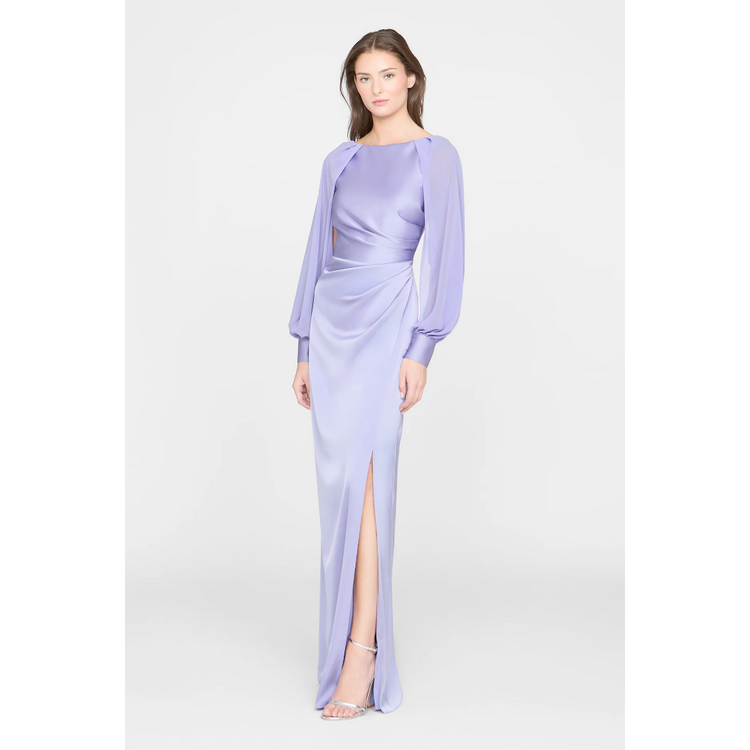 Theia Theia Penelope Satin Dress