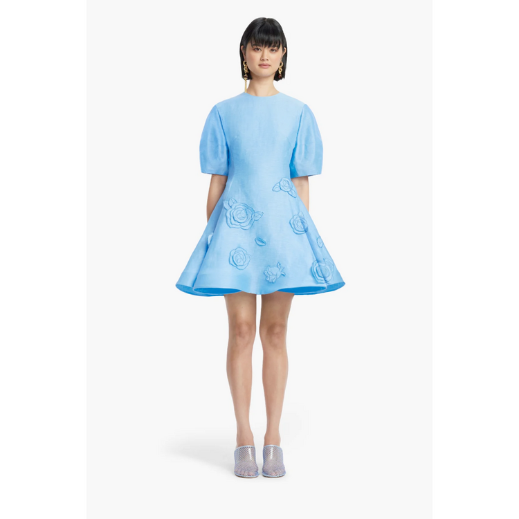 Leo Lin Leo Lin Simona Applique Mini Dress