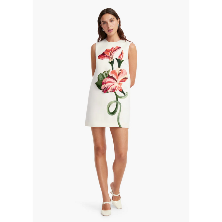 Leo Lin Leo Lin Yvonne Applique Floral Mini