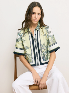 Veronica Beard Veronica Beard Clean Spruce Top