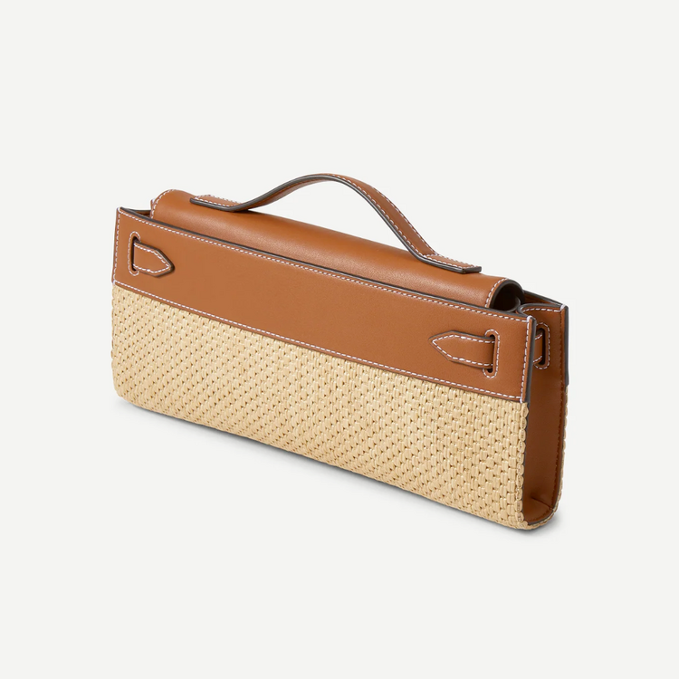 Veronica Beard Veronica Beard Raffia Dash Clutch