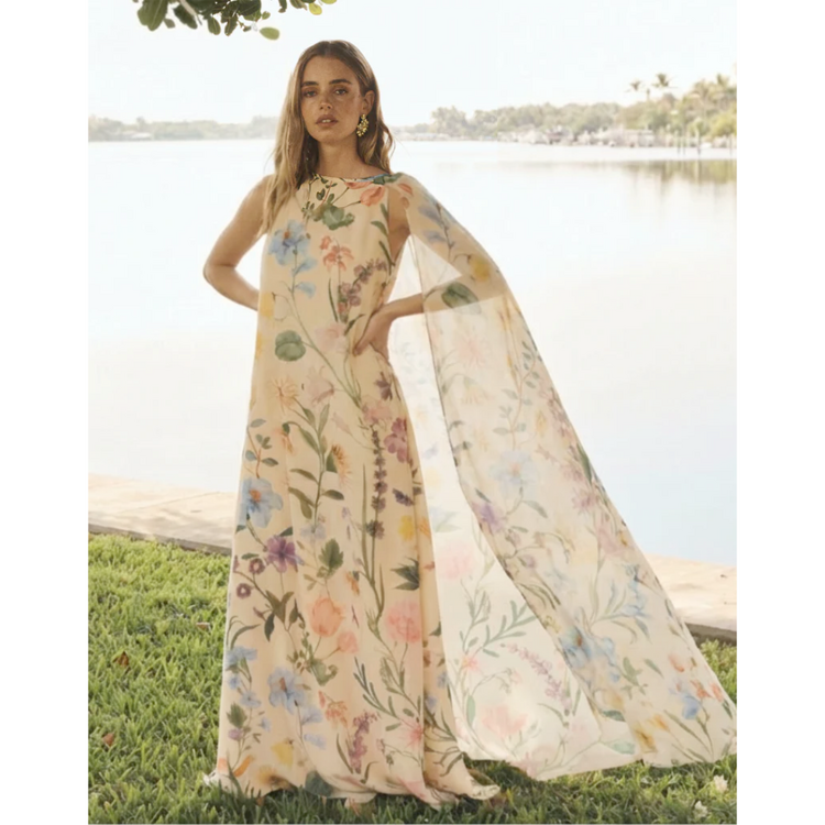 mestiza Mestiza Estrella Cape Gown
