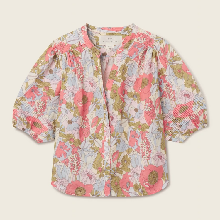 Trovata Birds of Paradis Trovata Loren Blouse