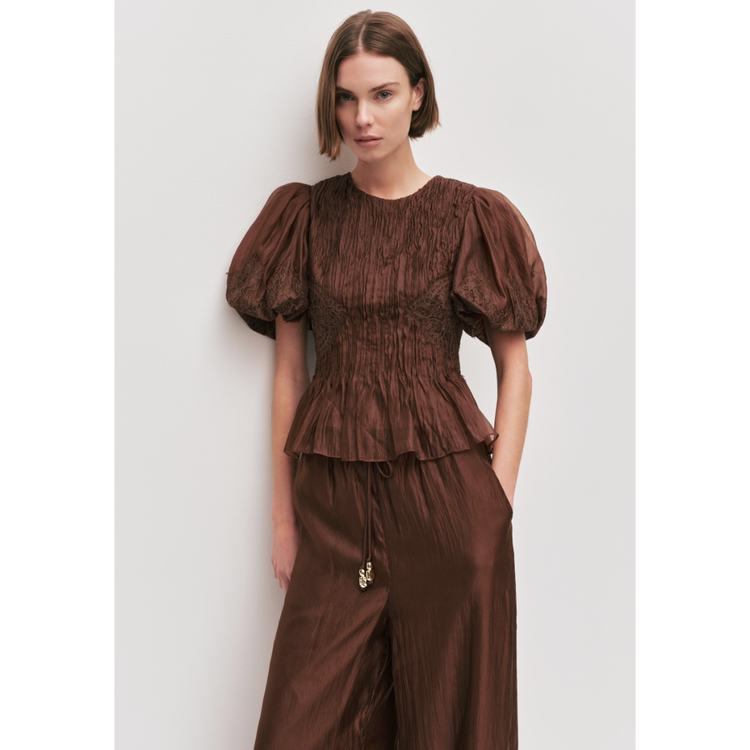 Aje. Aje. Ophelia Lace Top