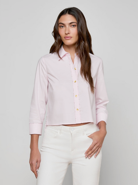 L'AGENCE L'agence Fawn Shirt