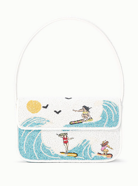 Staud Staud Tommy Beaded Bag