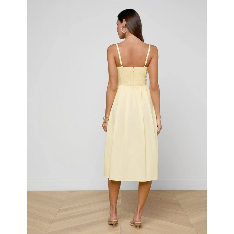 L'AGENCE L'agence Reanne Midi Dress