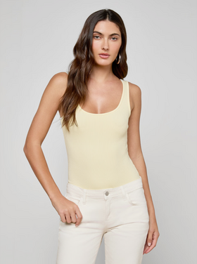 L'AGENCE L'agence Nica Scoop Tank Bodysuit