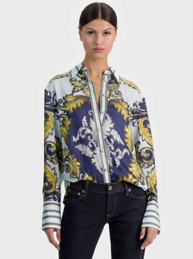 Alice + Olivia Alice + Olivia Lane Oversized Button Down