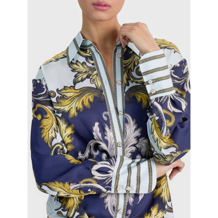 Alice + Olivia Alice + Olivia Lane Oversized Button Down