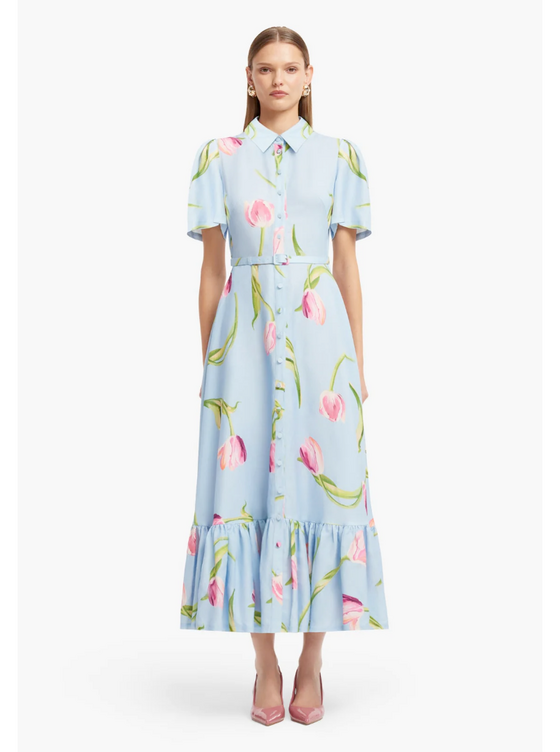 chinese dress ladies Leo Lin Cleo Sleeveless Midi Dress
