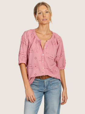 Dylan Dylan Shay Button Blouse