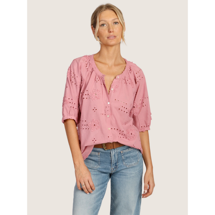 Dylan Dylan Shay Button Blouse