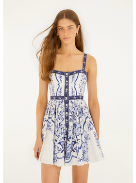 Farm Rio Farm Rio Garden Mini Dress