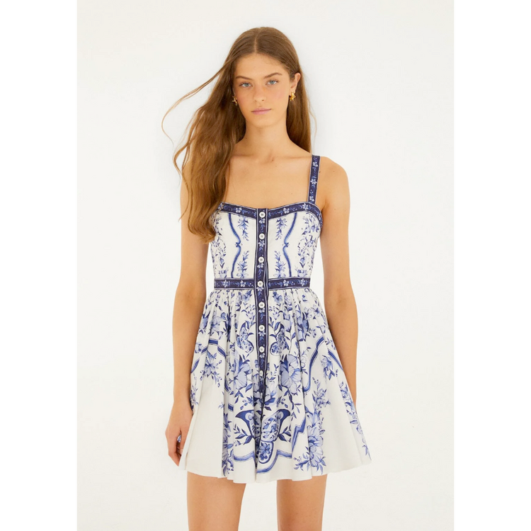 Farm Rio Farm Rio Garden Mini Dress