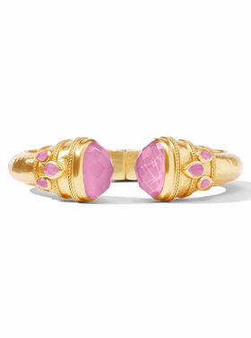 Julie Vos Julie Vos Cannes Cuff Tourmaline Pink