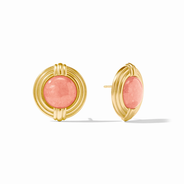 Julie Vos Julie Vos Portofino Statement Stone Earring Melon
