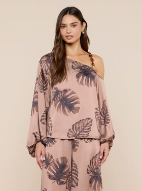 L'AGENCE L'agence Asami Chain Blouse
