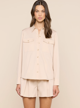 L'AGENCE L'agence Pearson Military Blouse