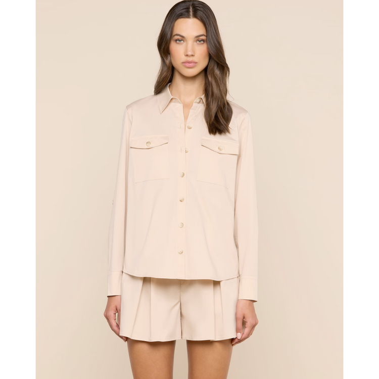 L'AGENCE L'agence Pearson Military Blouse
