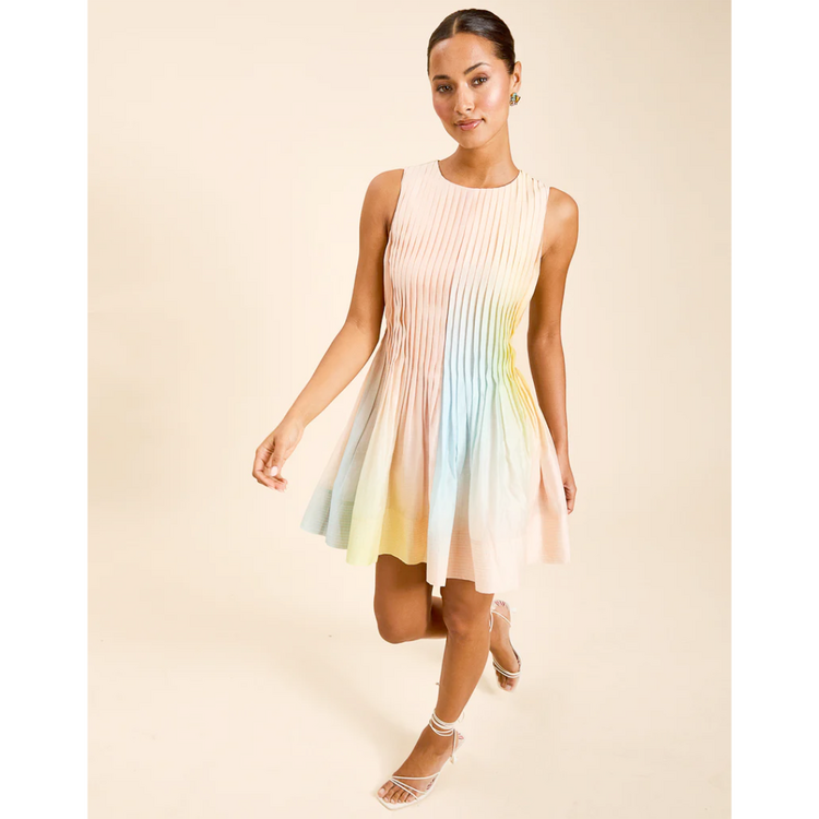 mestiza Mestiza Phillippa Pintucked Mini Dress