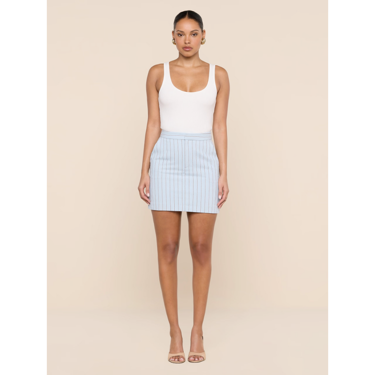 L'AGENCE L'agence Vera Tailored Mini Skirt