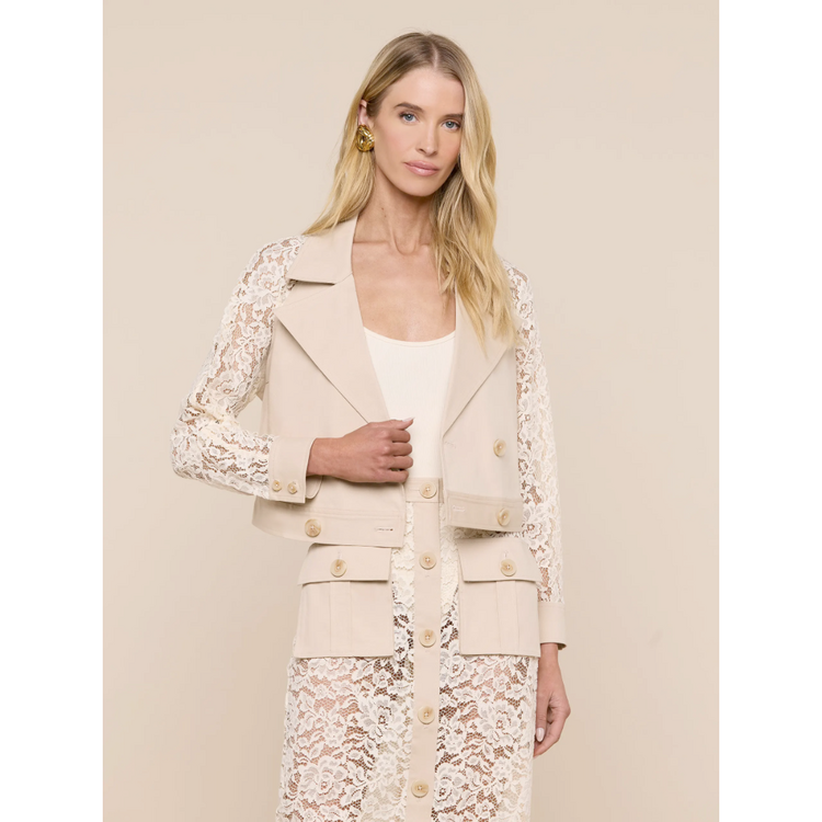 L'AGENCE L'agence Novelle Lace Trench