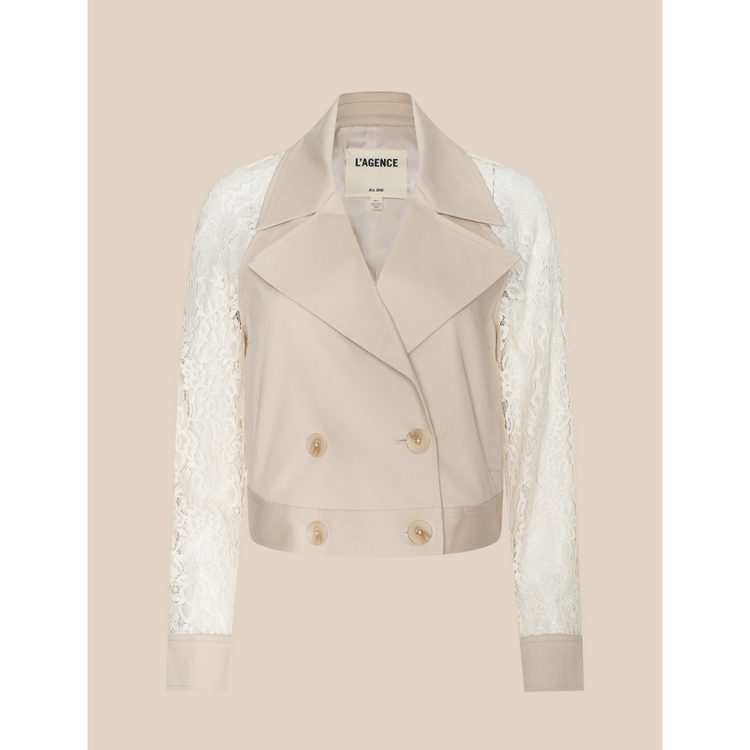 L'AGENCE L'agence Novelle Lace Trench