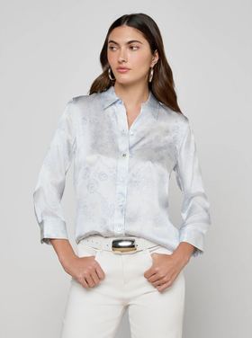L'AGENCE L'agence Dani 3/4 Slv Blouse