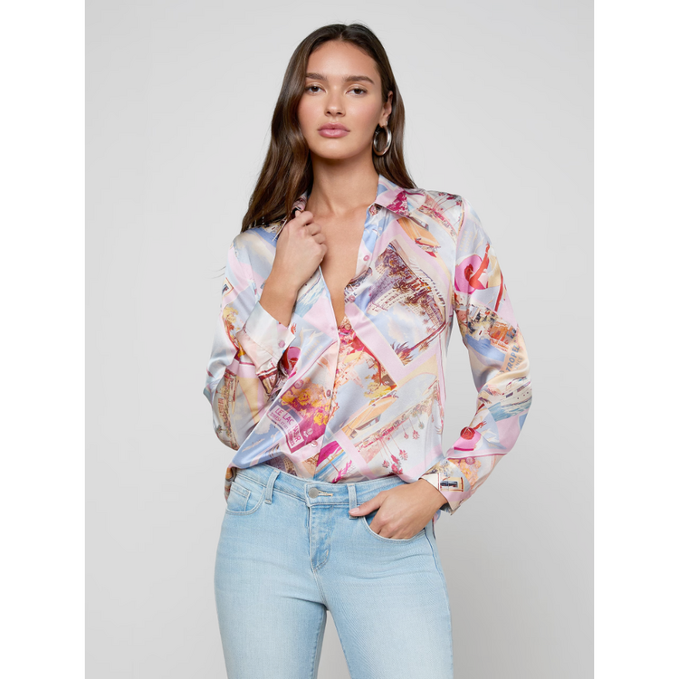 L'AGENCE L'agence Tyler Blouse
