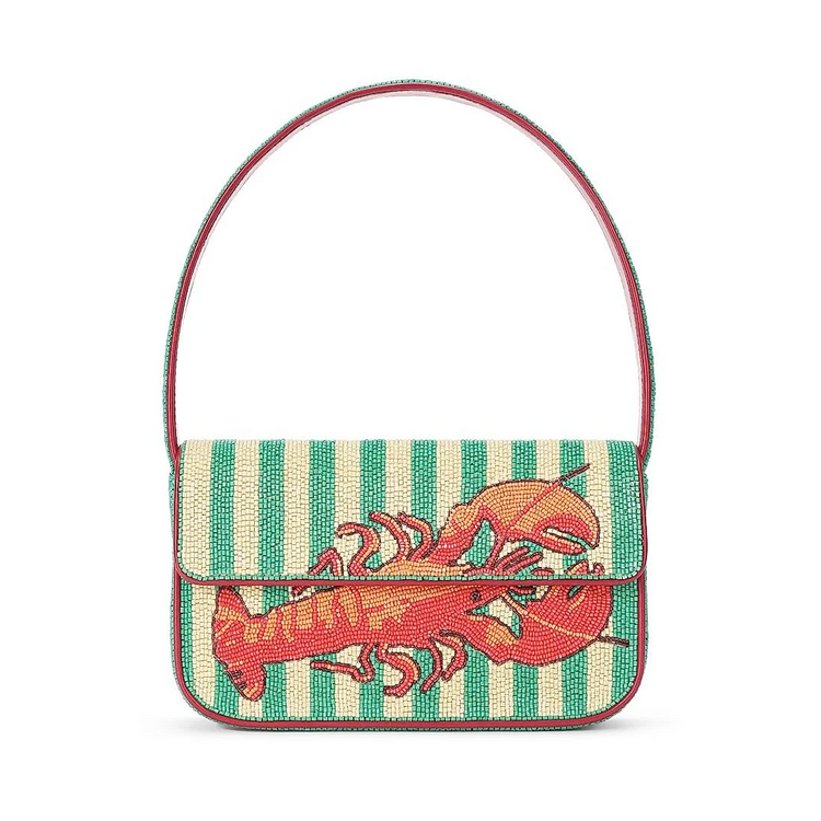 Staud Staud Tommy Beaded Bag