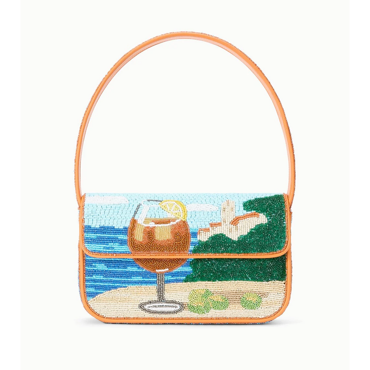 Staud Staud Tommy Beaded Bag