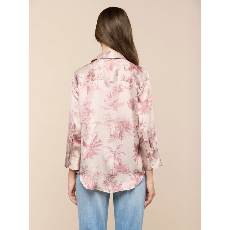 L'AGENCE L'agence Dani 3/4 Slv Blouse