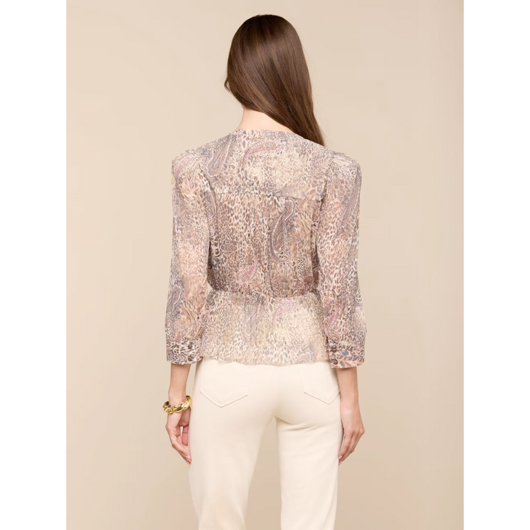 L'AGENCE L'agence Suri Puff Slv Top