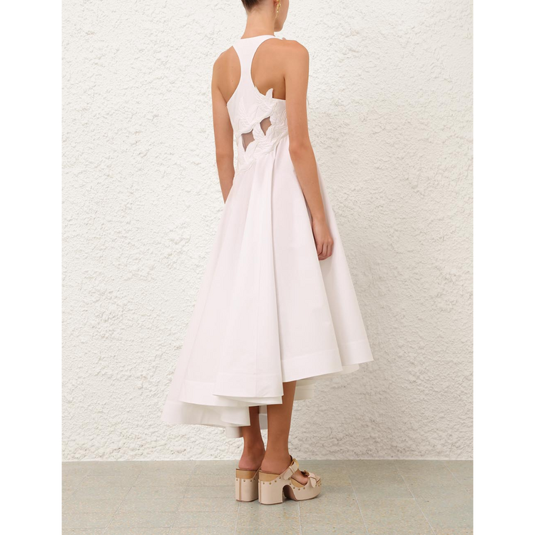 Zimmermann Zimmermann Luna Applique Midi Dress