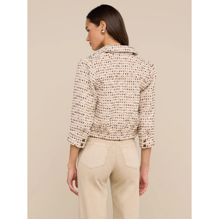 L'AGENCE L'agence Jia Crop 3/4 Slv Jacket