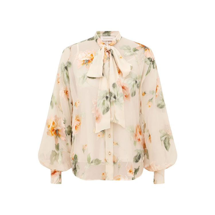 Zimmermann Zimmermann Carousel Burnout Blouse