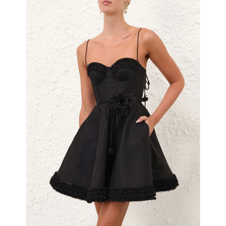 Zimmermann Zimmermann Luna Ruffle Mini Dress