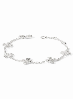 Julie Vos Julie Vos Silver Malta Canterbury Delicate Bracelet