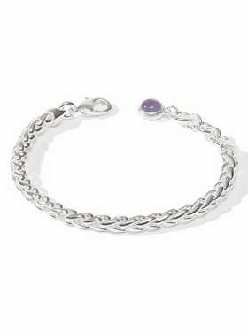 Julie Vos Julie Vos Silver Cobblestone Link Bracelet