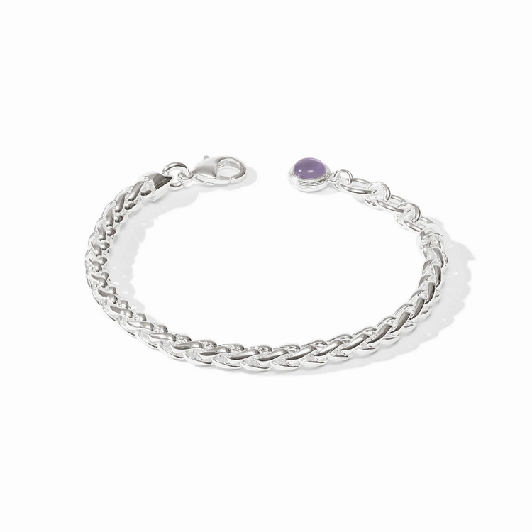 Julie Vos Julie Vos Silver Cobblestone Link Bracelet