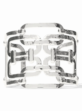 Julie Vos Julie Vos Silver Sahara Statement Cuff