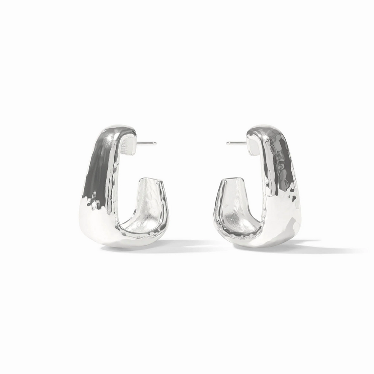 Julie Vos Julie Vos Silver Sahara Hoop M