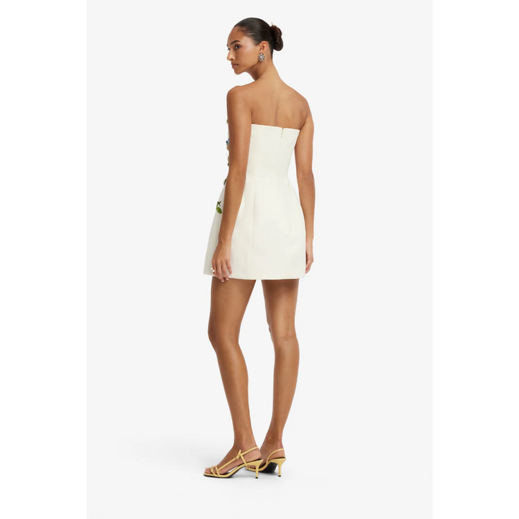 Leo Lin Leo Lin Roselle Embrodiered Mini Dress