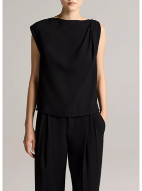Vince Vince Draped Shoulder Top