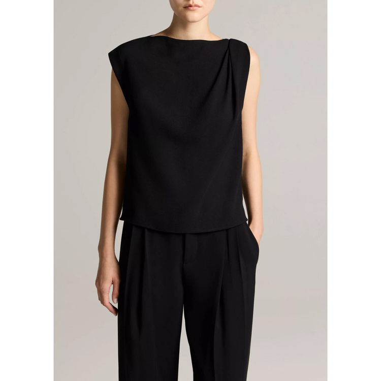 Vince Vince Draped Shoulder Top