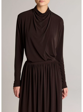 Vince Vince Draped Cowl Blouse