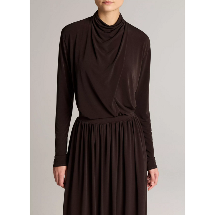 Vince Vince Draped Cowl Blouse