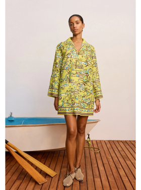 Alémais Alémais Fish Sticks Mini Dress