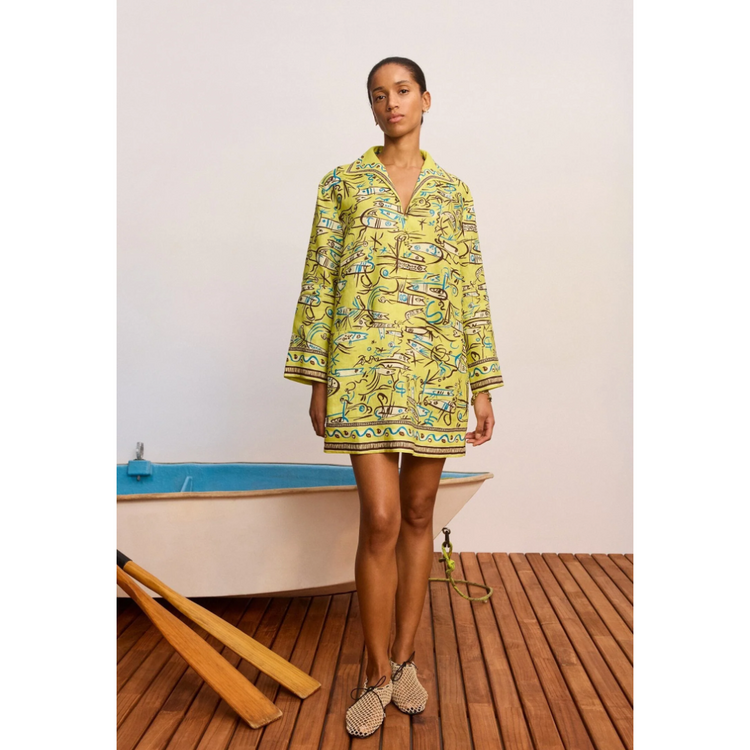 Alémais Alémais Fish Sticks Mini Dress